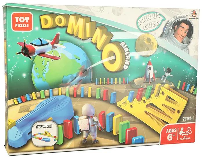 IKO Vzdelávacia hra Domino – lietadlo s odpaľovacím zariadením