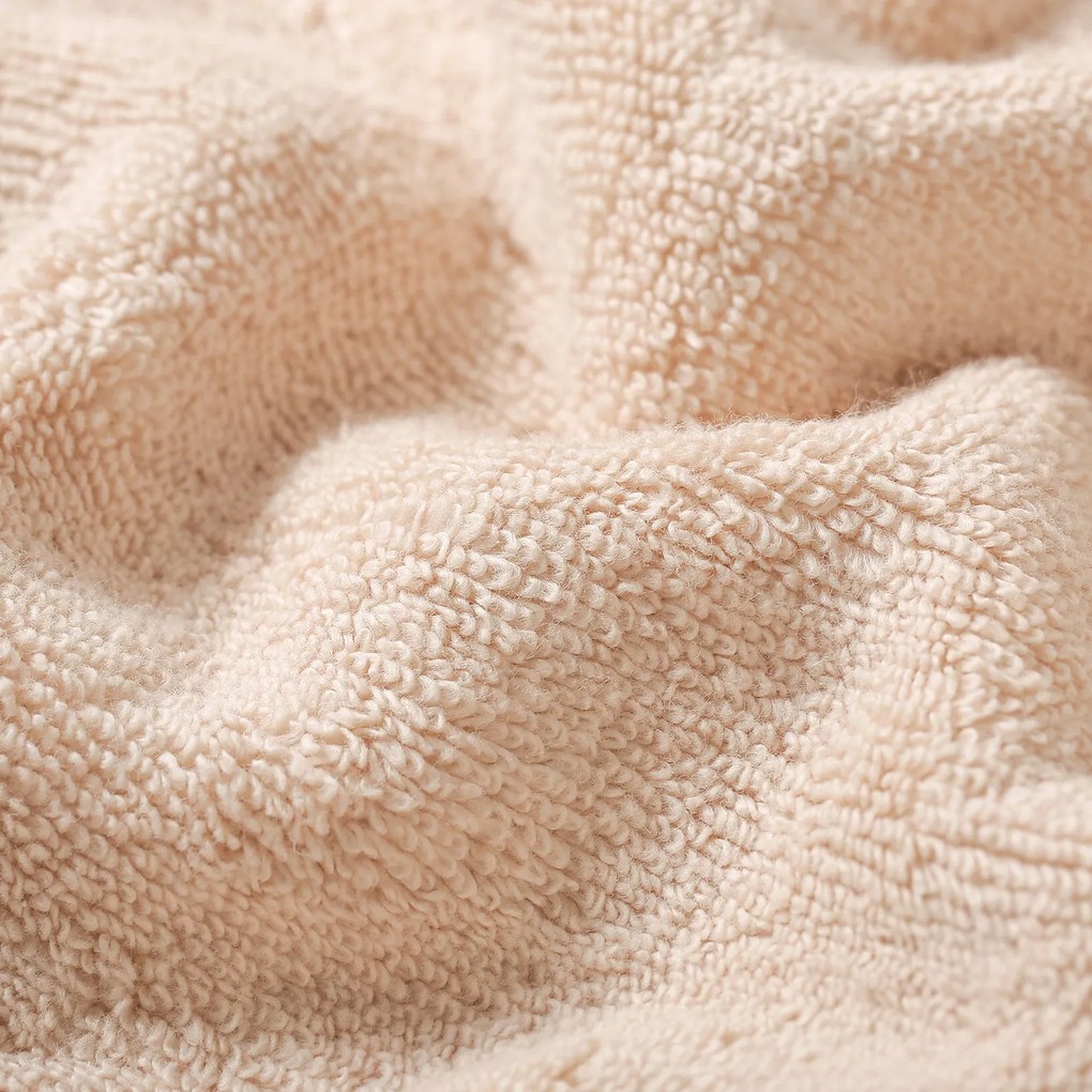 Goldea bavlnený froté uterák / osuška soft - púdrový 50 x 100 cm