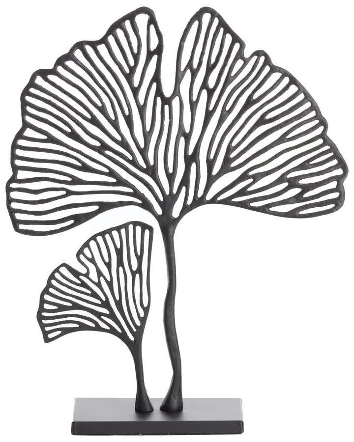 Kovová soška (výška 48 cm) Leaf – Light & Living