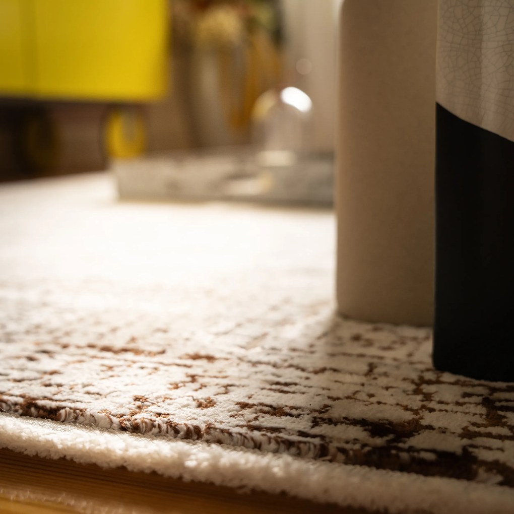 Obsession, Kusový koberec My Memphis 380 Beige, 80x150, béžová, obývacia izba