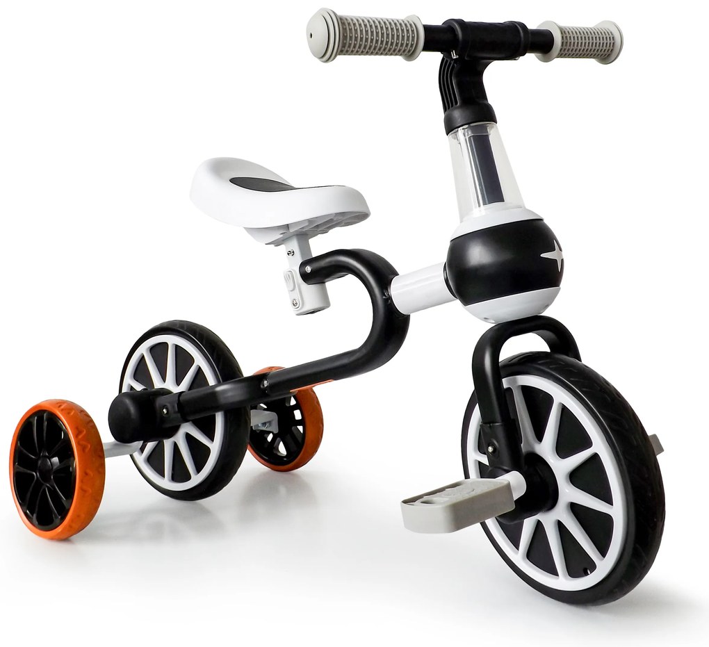 WELLHOX Balančný bicykel 4v1 - čierny