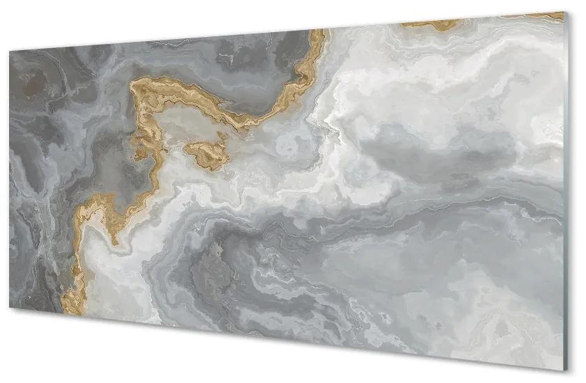 Obraz na skle Kameň z mramoru škvrny 100x50 cm