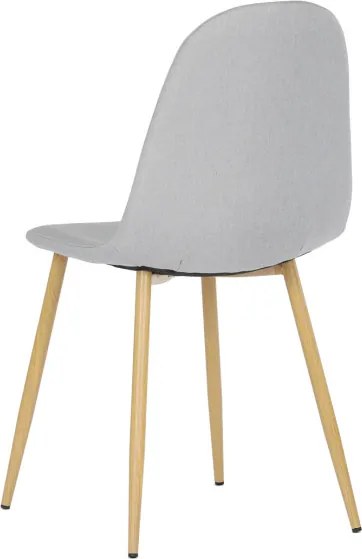 Jedálenská stolička strieborná CT-972 SIL2
