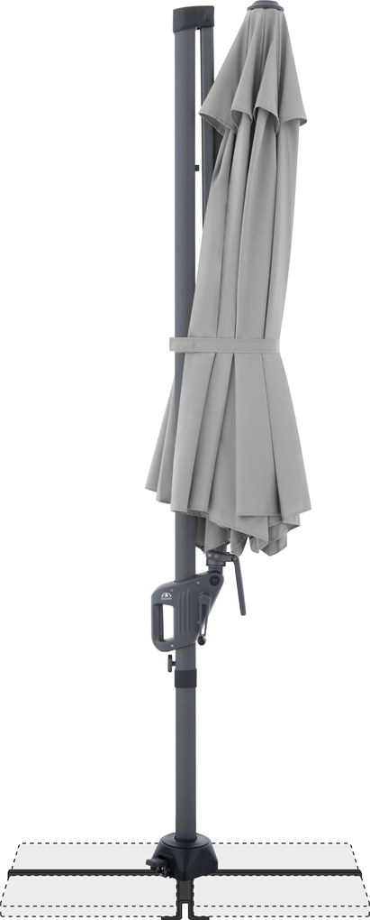 Doppler LIFE 310 cm – záhradný slnečník s bočnou tyčou