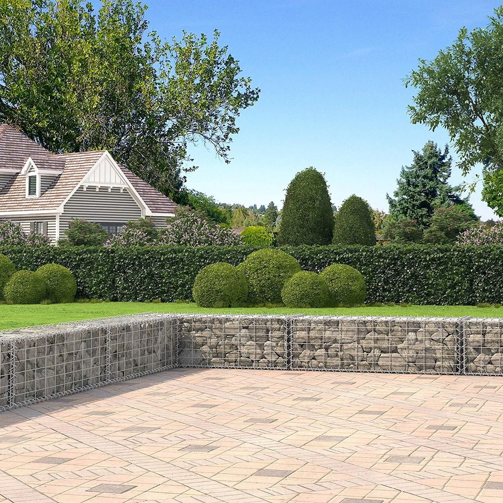 Gabiónový kôš 100x30x30 cm