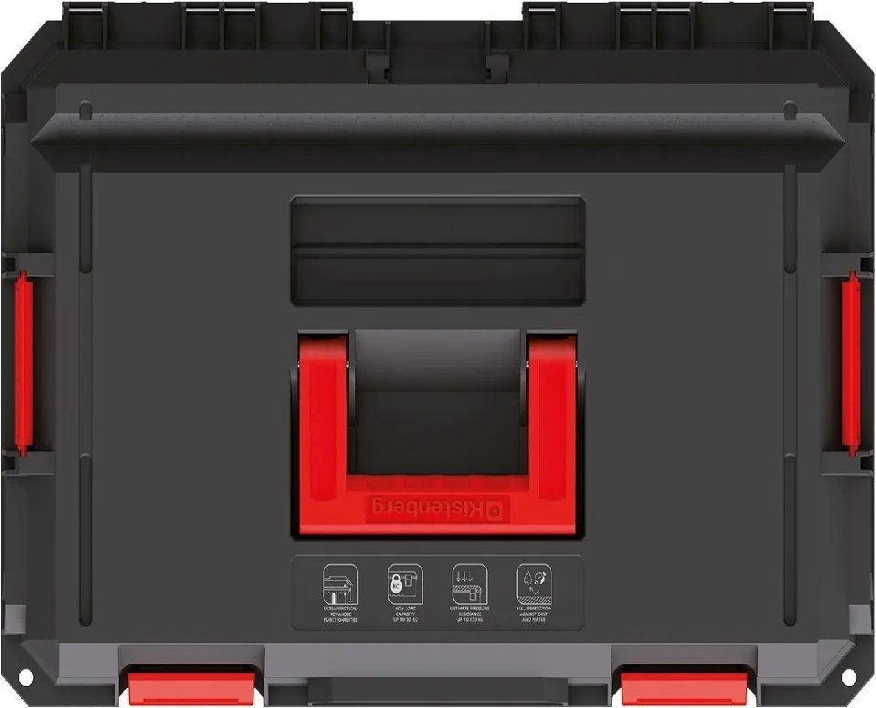 Kistenberg Kufrík na náradie X BLOCK PRO čierny 546x380x194