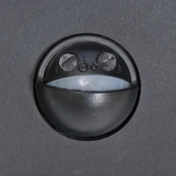 Brilagi - LED vonkajšie nástenné svietidlo so senzorom ARCELO LED/9W/230V IP44