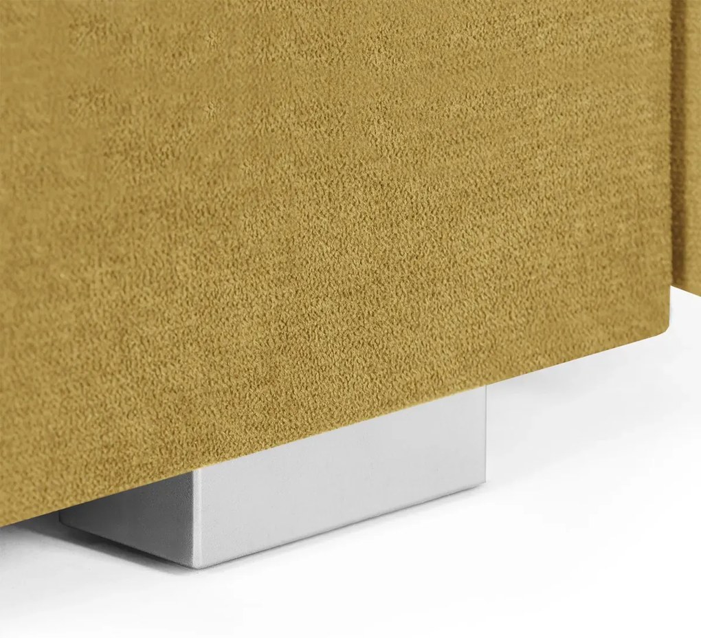 Rozkládací pohovka DELLA Hořčicová