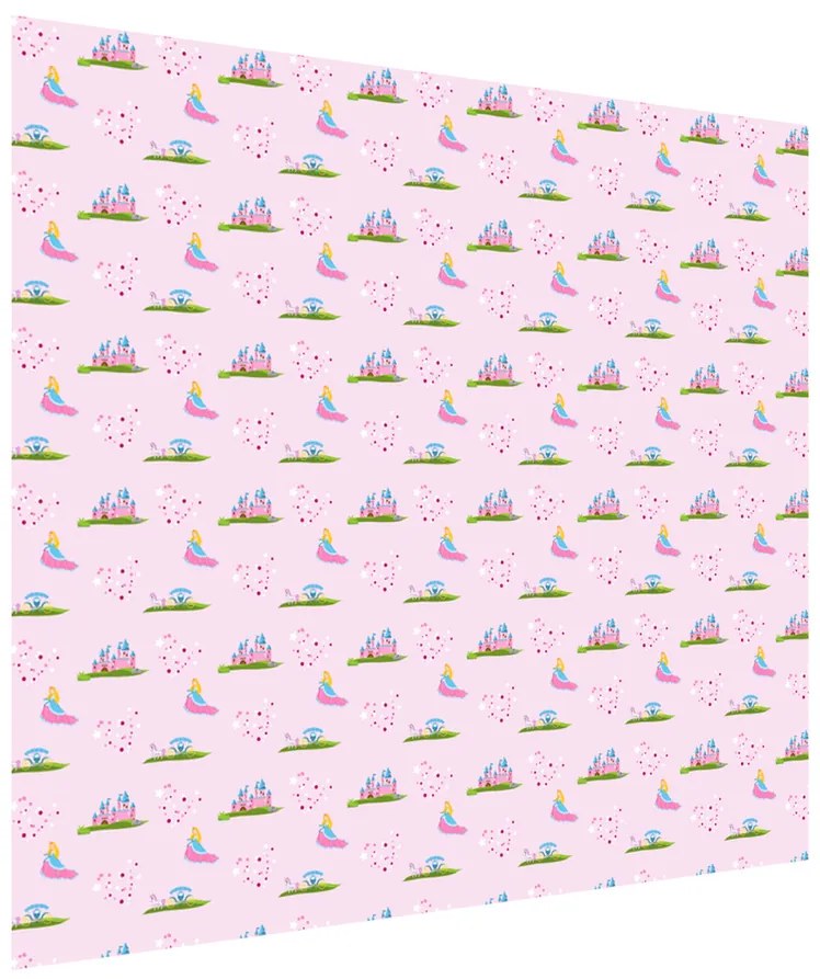 Gario Fototapeta Farebné princezny Materiál: Samolepiaca, Rozmery: 110 x 200 cm