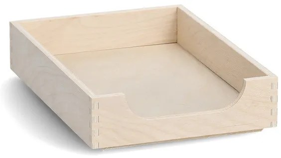 Zeller Present Drevený organizér na dokumenty, organizér FILE TRAY