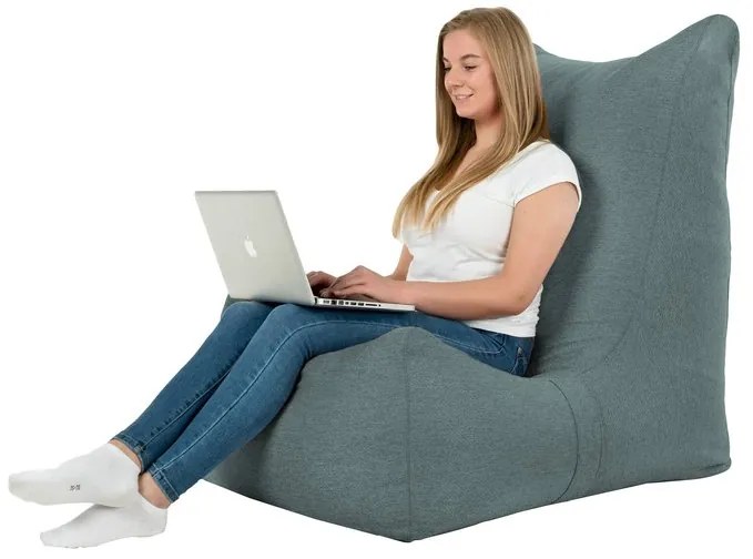 Sedací vak Distinto Balance Recycling Farba: Tyrkysový