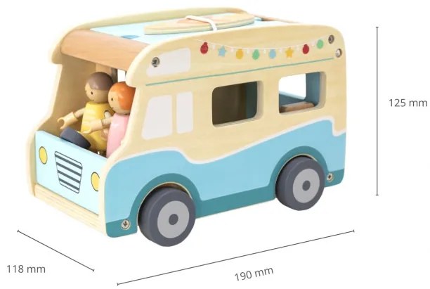 Drevený karavan Viga 44688