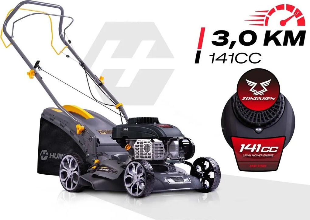 Kosačka s pohonom HM-600, Zongshen, 40cm, 45L | Humberg