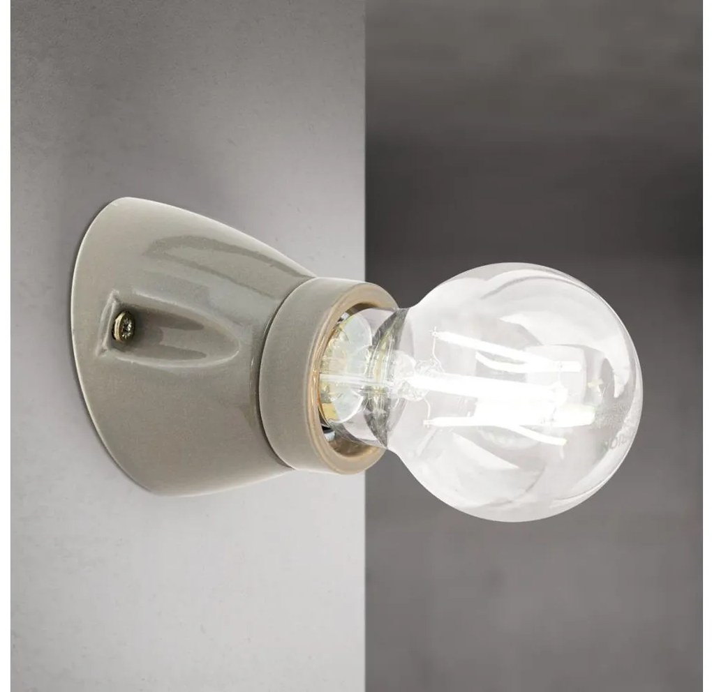 Orion - Nástenné svietidlo FROST 1xE27/60W/230V sivé