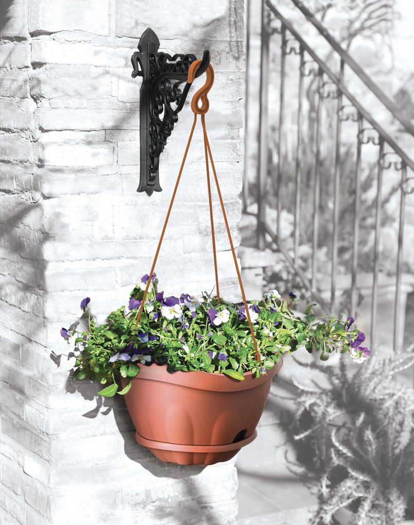 BAMA Závesný kvetináč GONDOLA TR, 28cm
