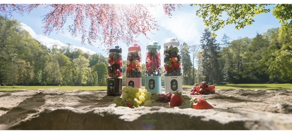Concept SM4002 dobíjací smoothie FitMaker, modrá