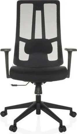 XXXLutz OTOČNÁ STOLIČKA, sieťovina, čierna MID.YOU - Online Only kancelárie - 001918076001