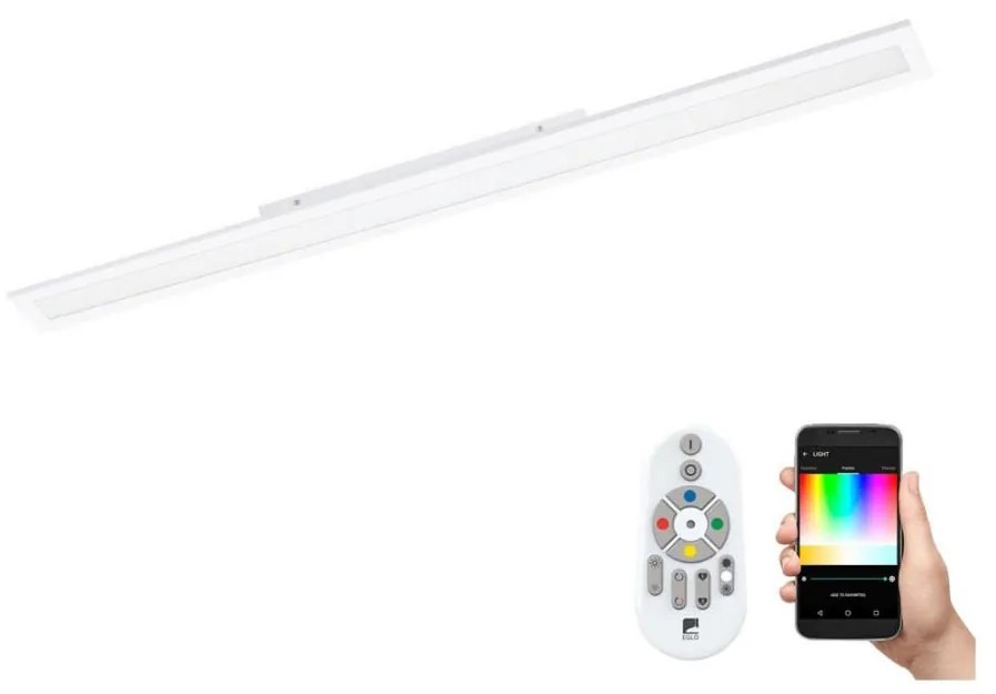 Eglo 33589 - LED RGBW Stmievateľný panel SALOBRENA-C LED/34W/230V + DO