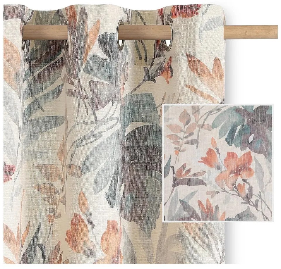 Krémovobiely záves 135x250 cm Celesta – Restilo