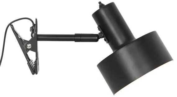 Nordlux - Lampa s klipom MATIS 1xE27/15W/230V čierna