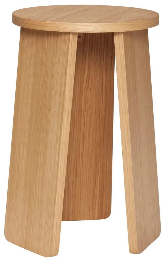 Stolička v dekore duba v prírodnej farbe Split – Hübsch