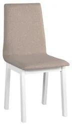 Jedálenská stolička HUGO 5 Biela Tkanina 10