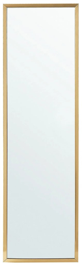 Stojace zrkadlo 40 x 140 cm zlaté TORCY Beliani