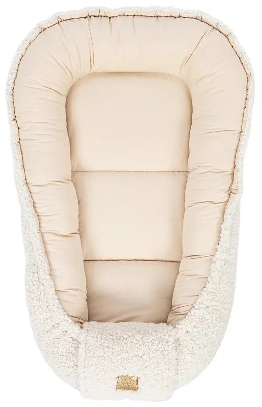Béžové hniezdočko pre bábätko 55x83 cm – Meowbaby