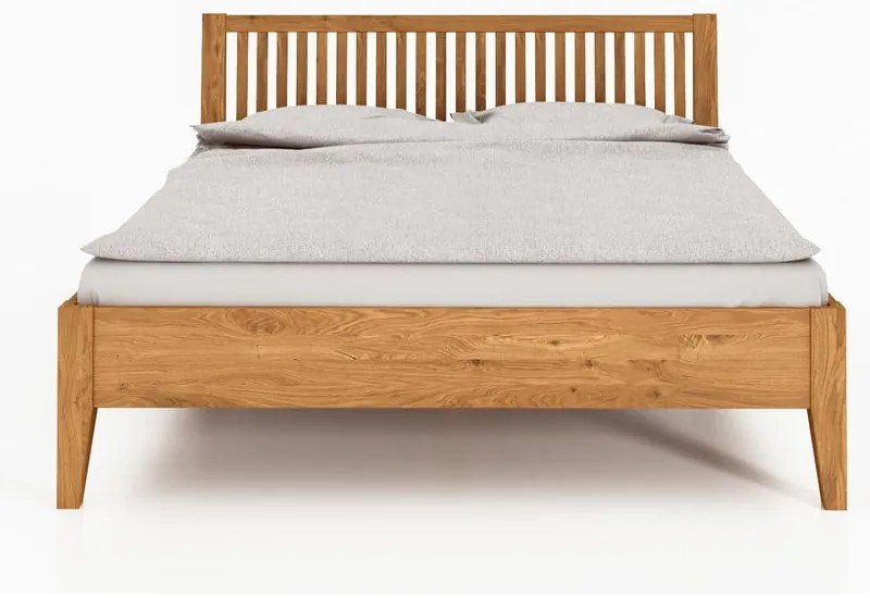 Dvojlôžková posteľ z dubového dreva 200x200 cm Odys - The Beds