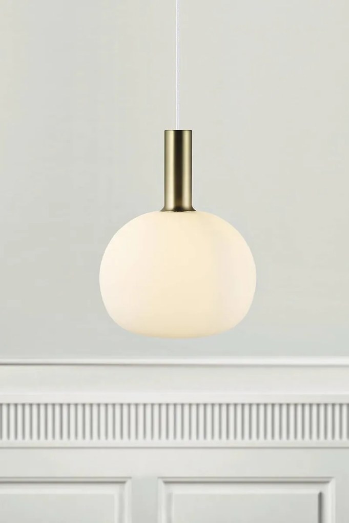 Nordlux Závesný luster z opálového skla Alton pre žiarovku E27 ø25cm 47313001