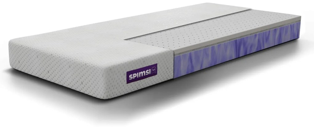 Nižší matrac s latexom SPIMSI Joy - MEDIUM, 14 cm, 80 x 200 cm