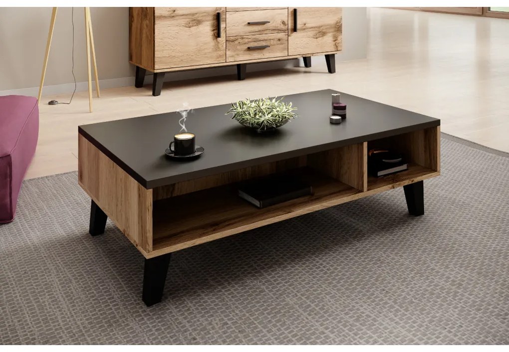 Cama Moderný konferenčný stolík Lotus - dub
