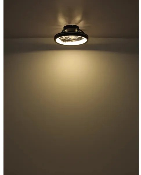 Globo 03665 - LED RGB Stmievateľný stropný ventilátor DEANNE LED/40W/230V + DO