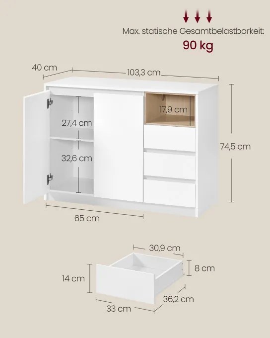 Komoda BBK273W21V1