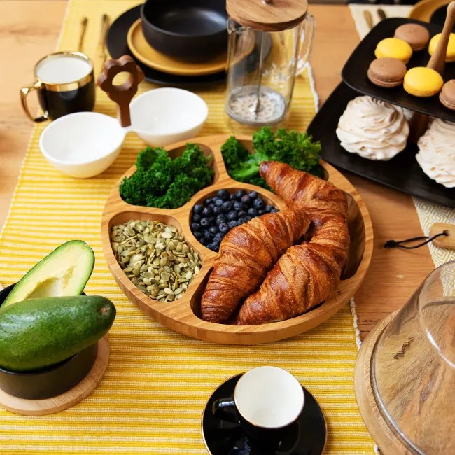 Servírovací tanier BAMBOU naturálny ALL 958407