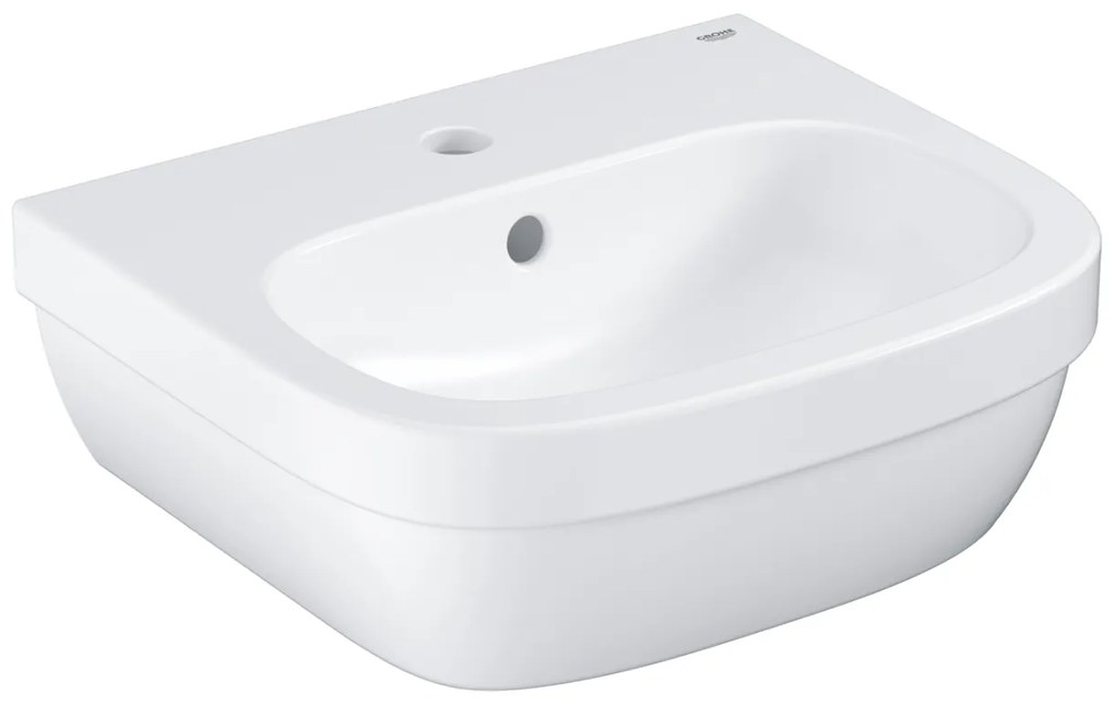 Grohe Euro Ceramic umývadlo 45x40 cm polkruhový biela 39324000