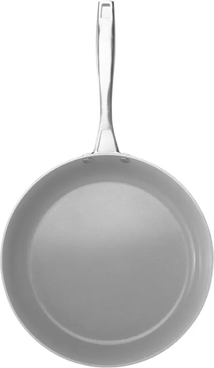 Elmich Nepriľnavá keramická panvica Vital Ø 20 cm - krémovo biela