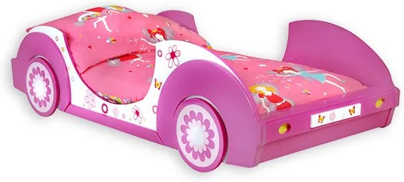 Dětská postel Buggy růžová