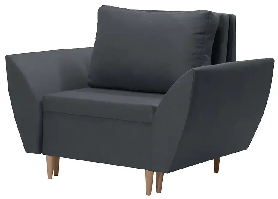 Kreslo ALEX s funkciou spania Sivá