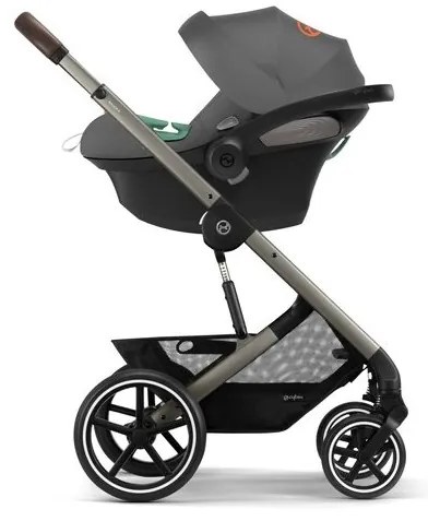 CYBEX športový kočík Balios S Lux - lava grey (silver frame)