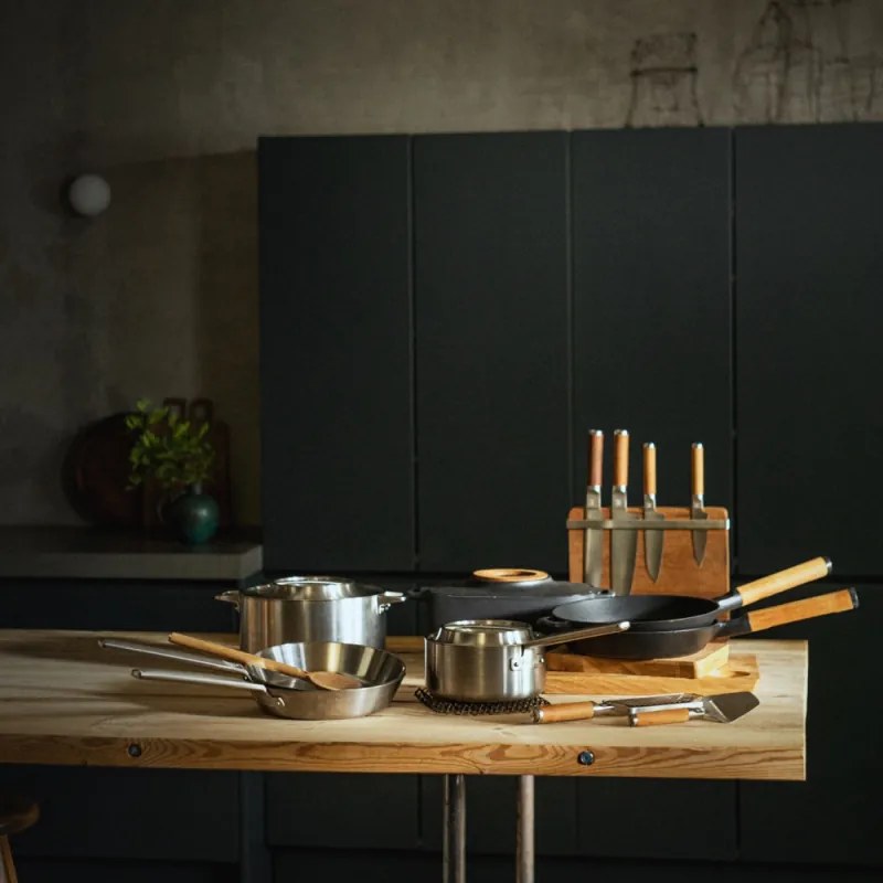 Nerezová panvica wok Norden Steel 28cm