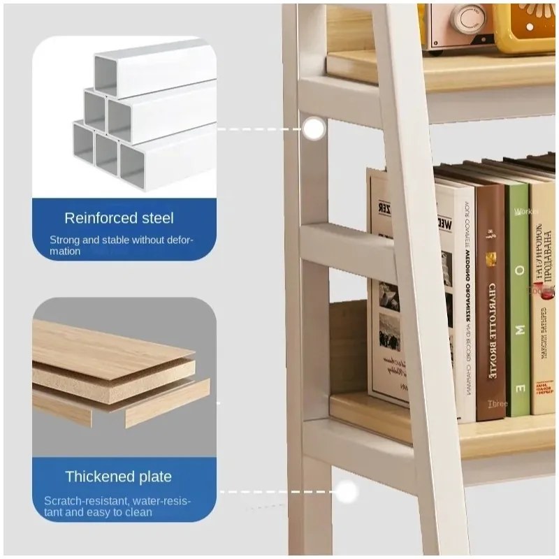 Multifunkčná 3-poschodová polica VERTEX čierna/orech