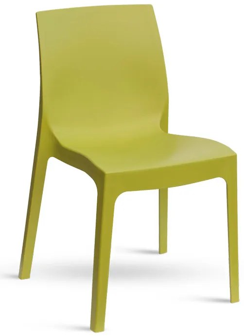 Stima Plastová stolička ROME Vyberte odtieň ->: Verde Anice - zelená