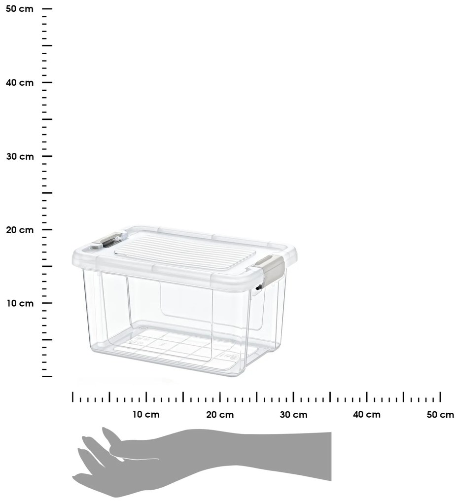 Úložný box Something 2500 ml číry