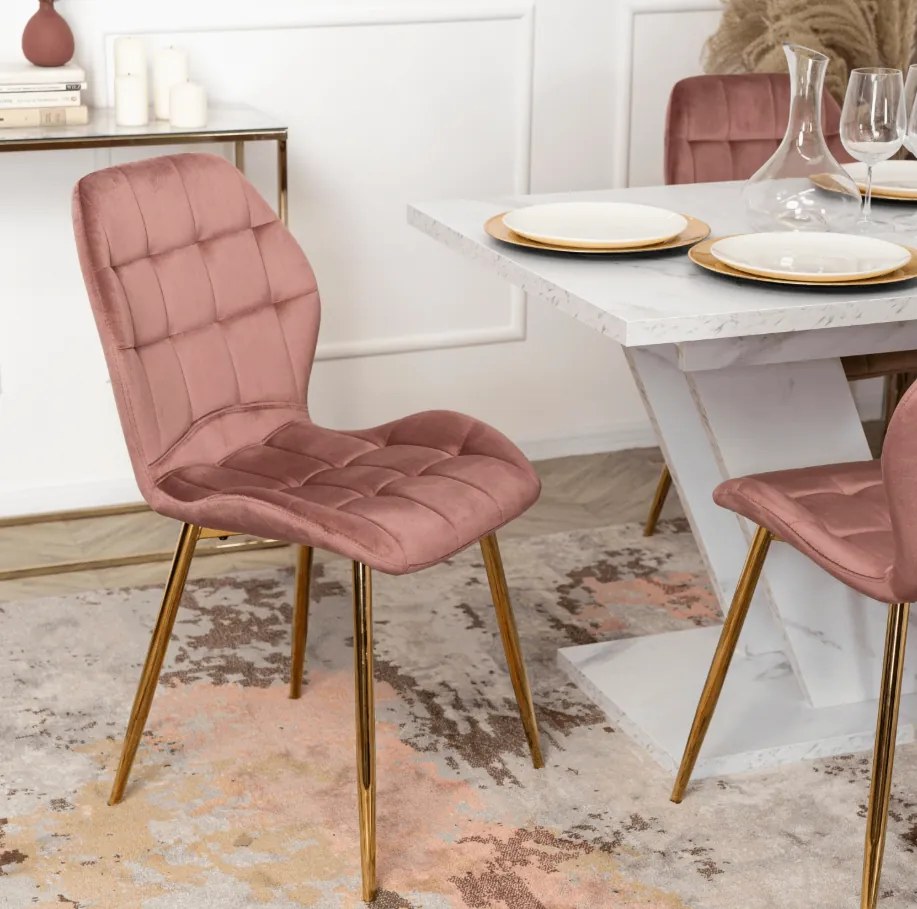 Jedálnský rozkladací stôl ARES biely mramor- vintino.sk