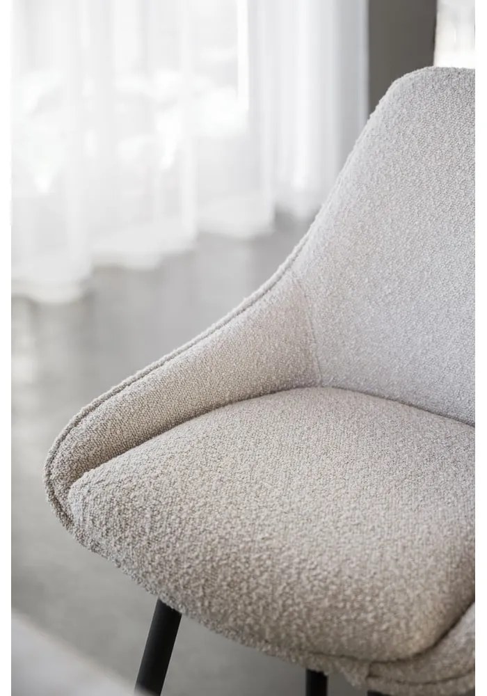 Béžové barové stoličky v súprave 2 ks (výška sedadla 67 cm) Sierra – Rowico