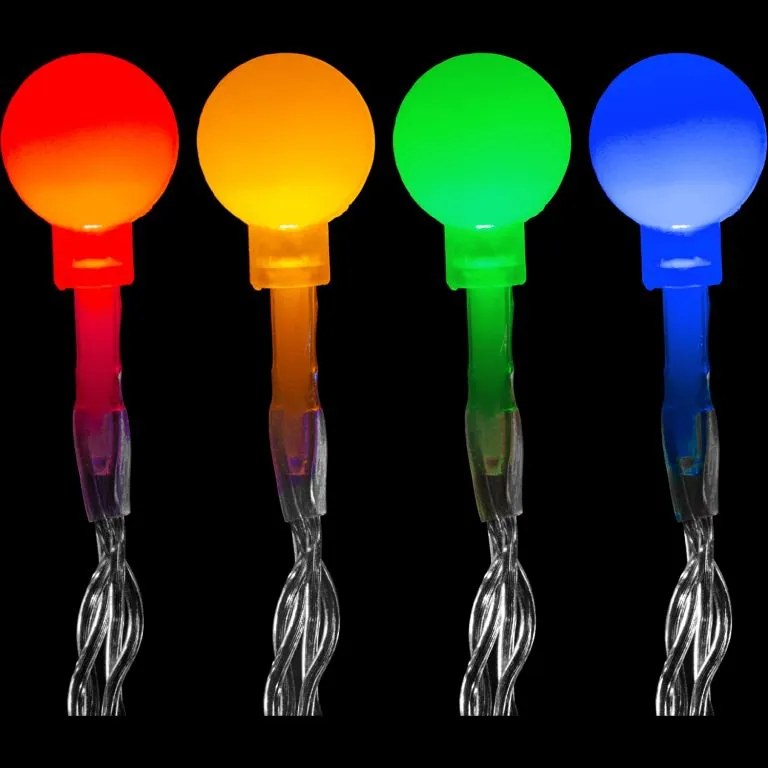 VOLTRONIC® 67318 Párty osvetlenie - 20 m, 200 LED diód, farebné + ovládač