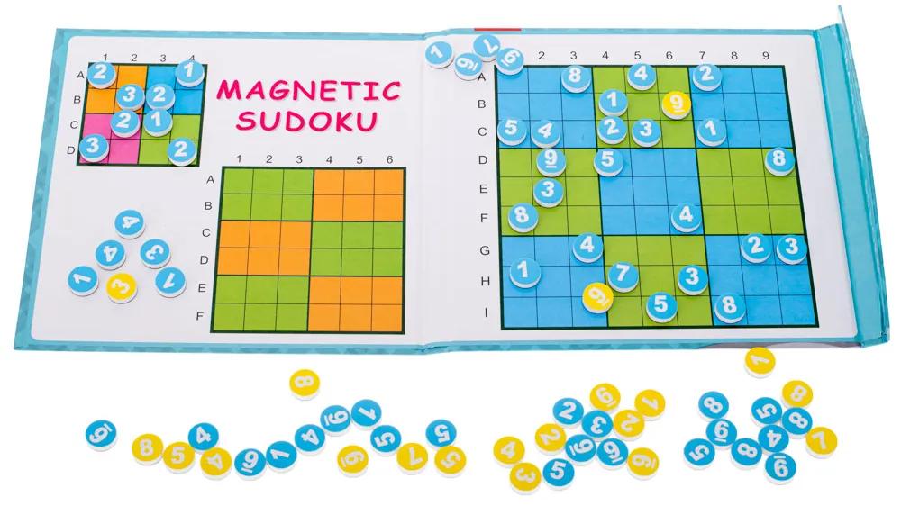Logická hra magnetické sudoku