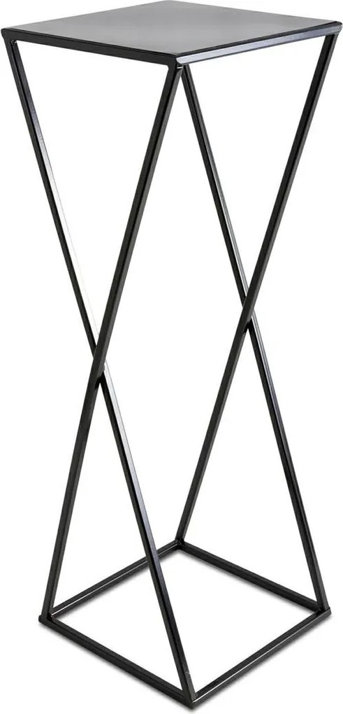 STOJAN NA KVETINÁČ LOFT5 70X24X24 CM ČIERNA