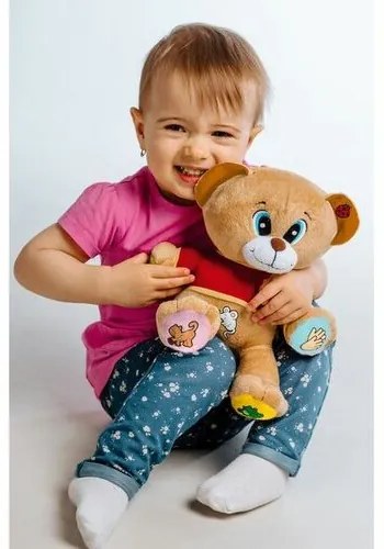 Teddies Medveď Tedík hovoriaci 30 cm CZ